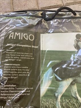 Horseware Amigo Competition Sheet - Gray